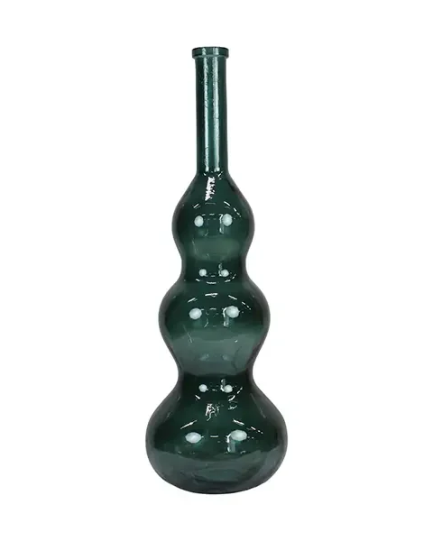 Bottle recycled glass: Bottiglie in vetro riciclato