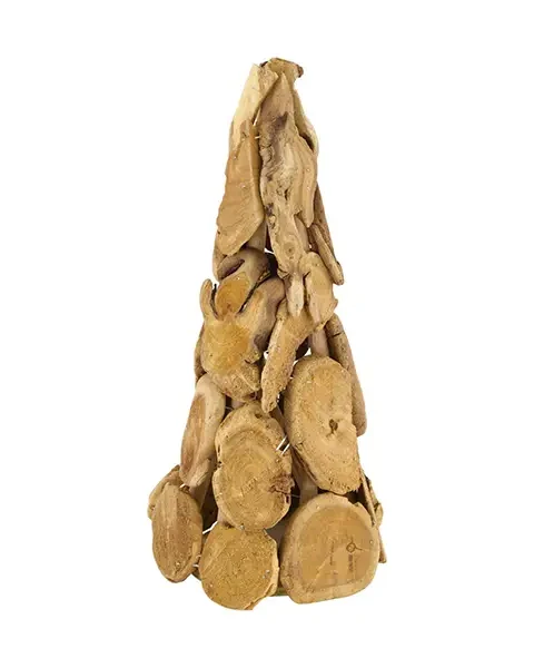 Albero decorativo in legno di gelso 38 cm