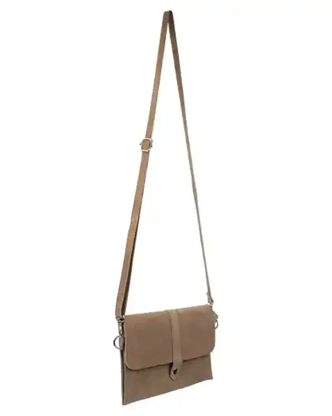 Borsa a tracolla envelope marrone BOS TAURUS