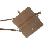 Borsa a tracolla envelope marrone BOS TAURUS